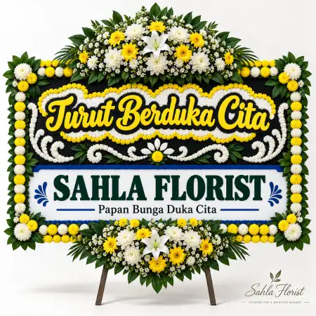 Papan Bunga Duka Simpang Lima Semarang
